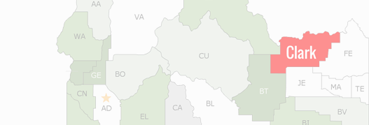 Clark County Map