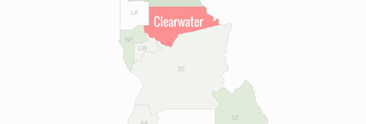 Clearwater County Map